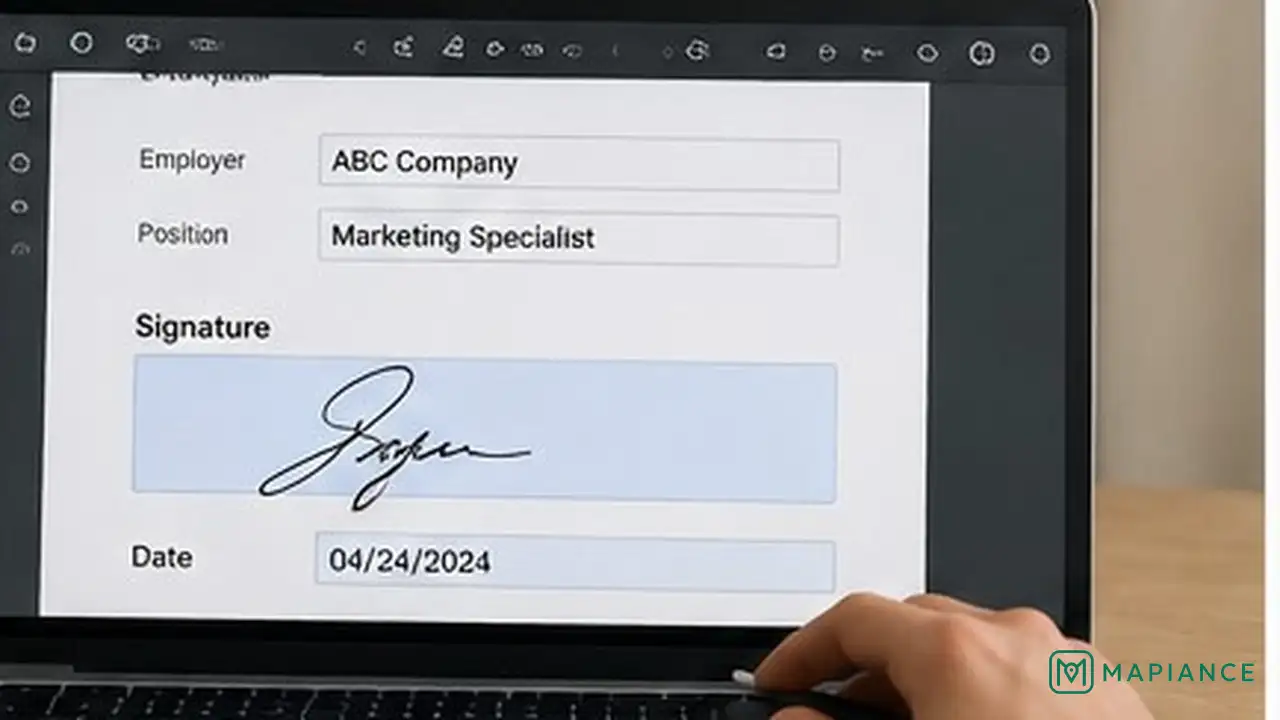 How to Fill Out and Sign a PDF Form