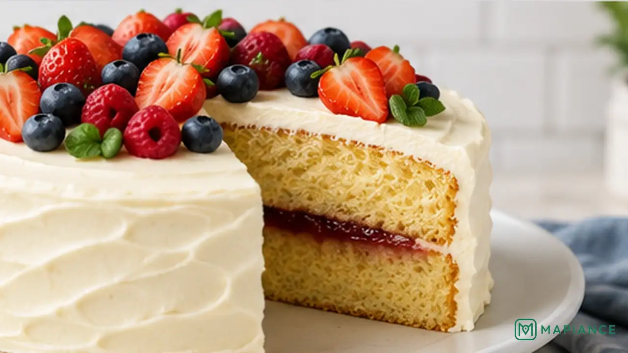 How to Fix a Cake That Sank in the Middle
