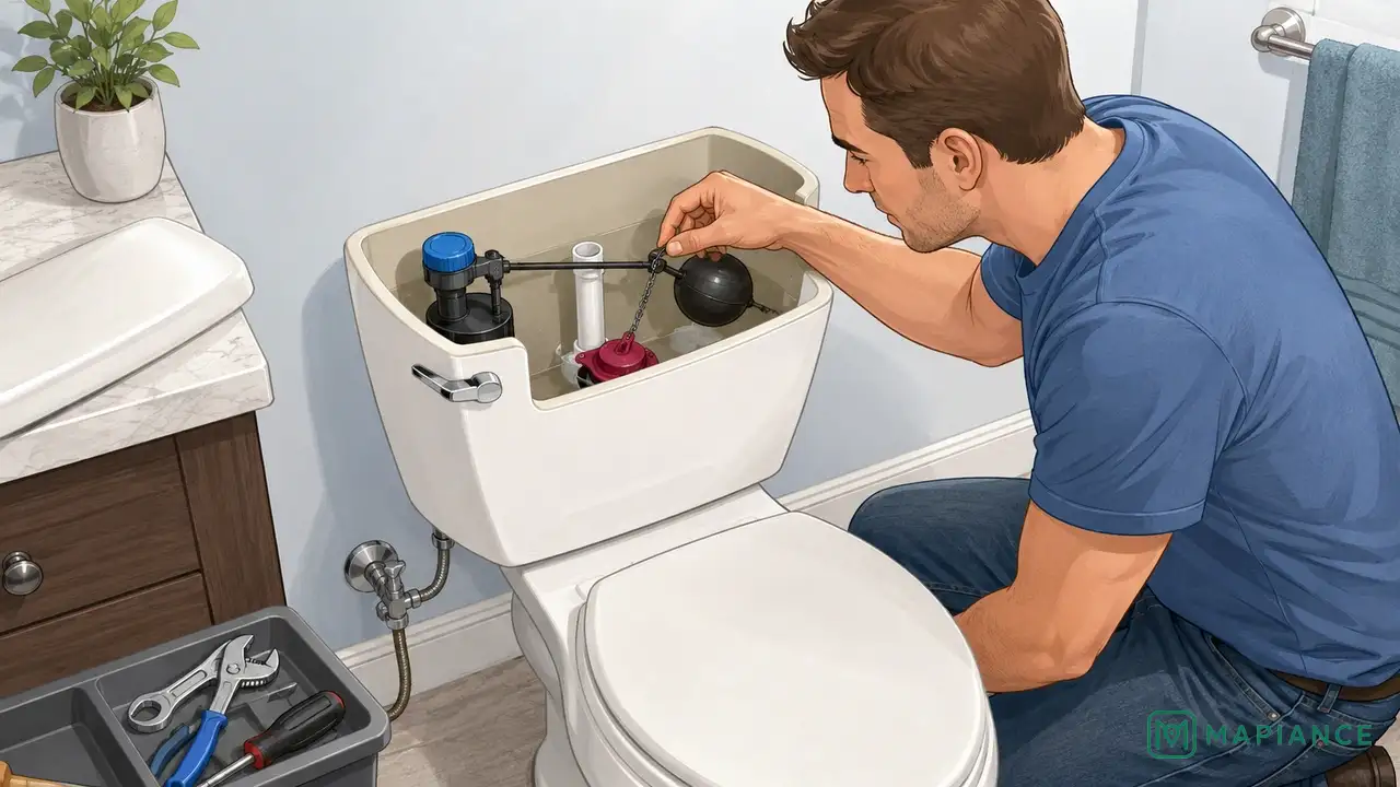 How to Fix a Running Toilet