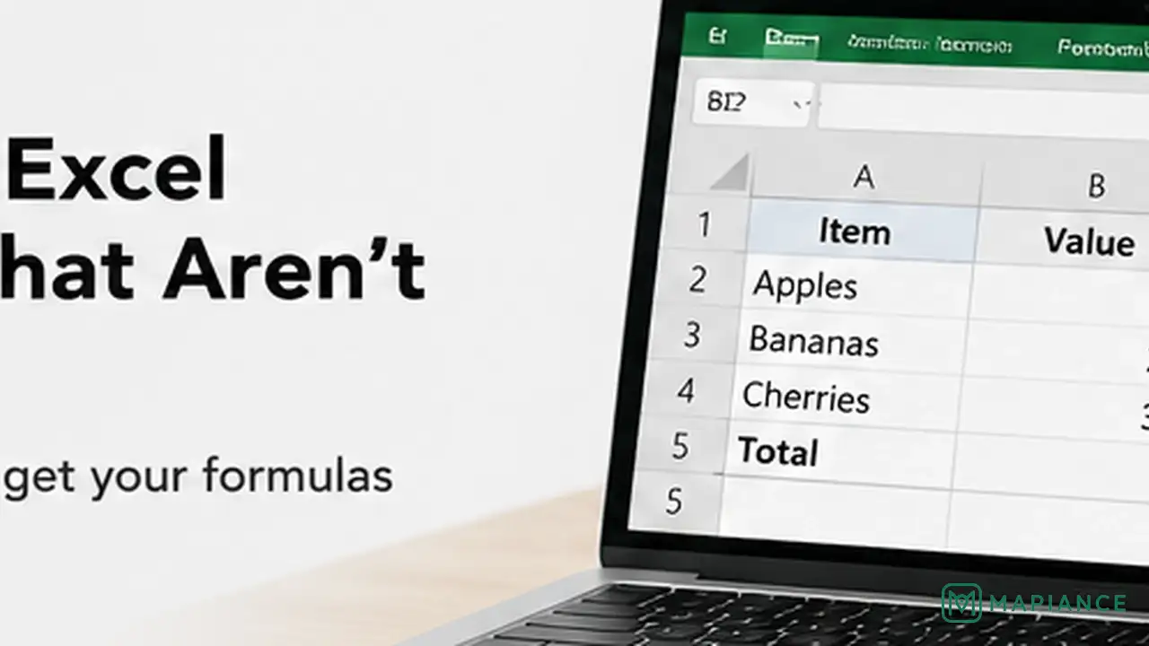 How to Fix Excel Formulas That Aren’t Calculating