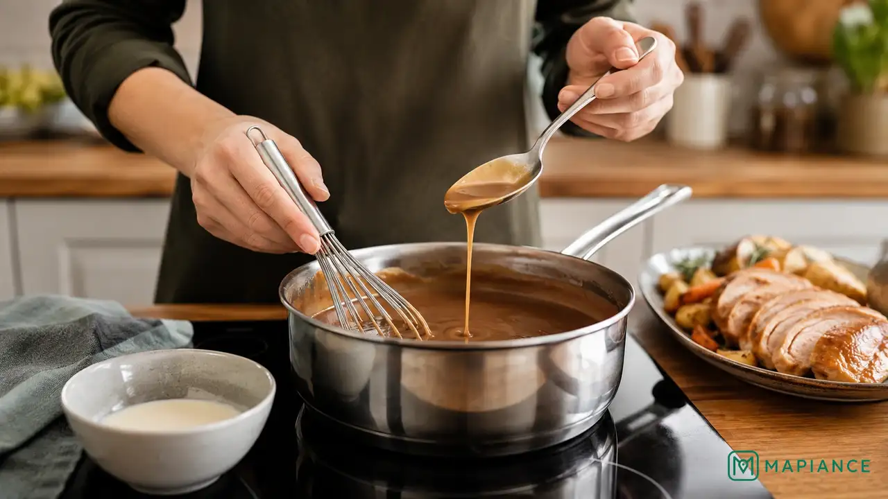 How to Fix Gravy That’s Too Thin