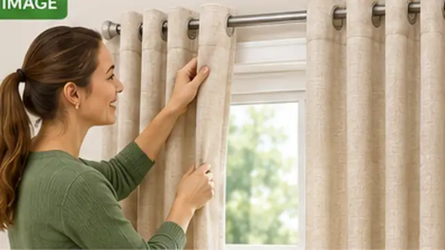 How to Hang Curtains Without Drilling