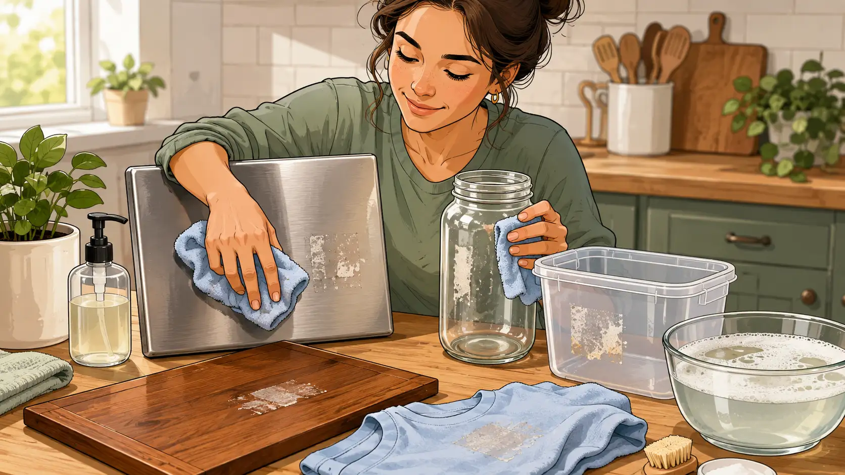 How to Remove Sticker Residue From Different Surfaces