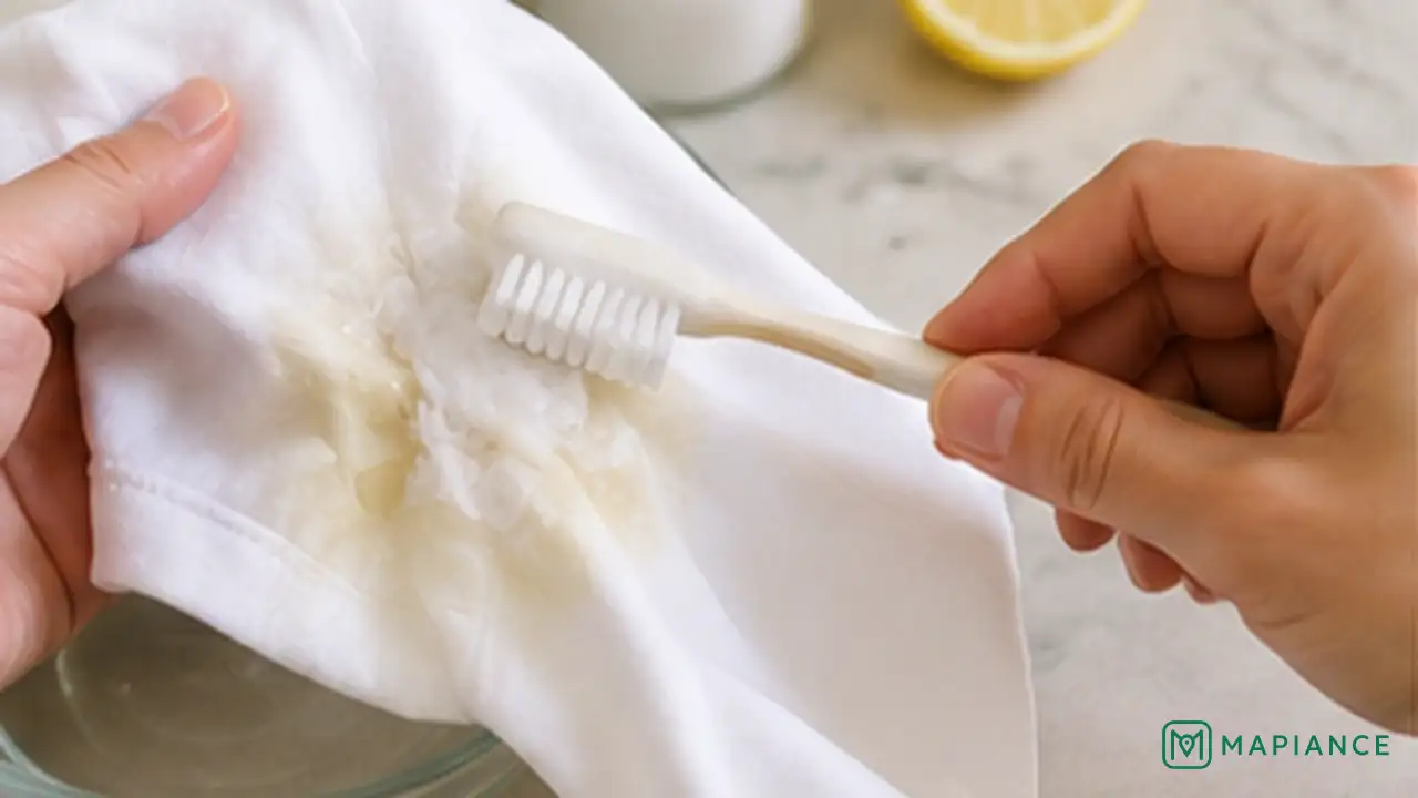 How to Remove Sweat Stains From White Shirts