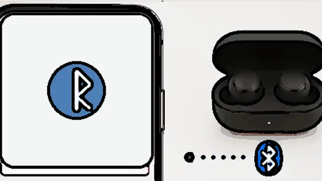 Person pairing Bluetooth headphones with a phone again after removing the old connection.