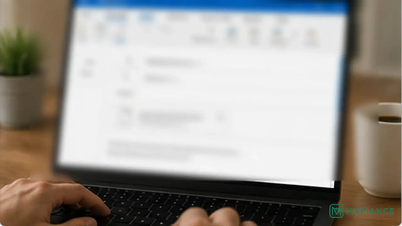 Person removing a large attachment from an Outlook email stuck in the Outbox.