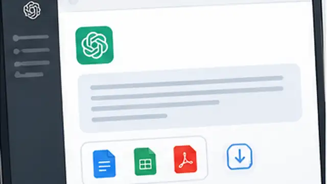Person using ChatGPT Voice to ask questions about files stored in a Project.