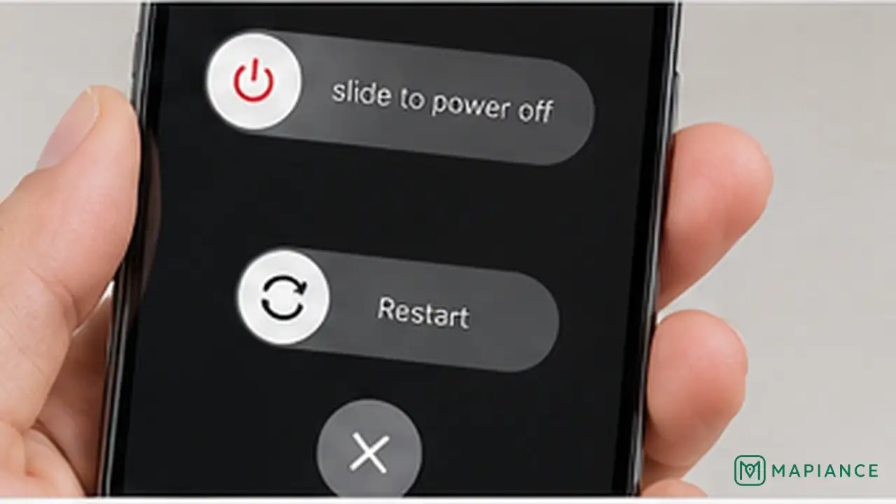 Phone resting unplugged in a dry room after a moisture or temperature warning stopped charging.
